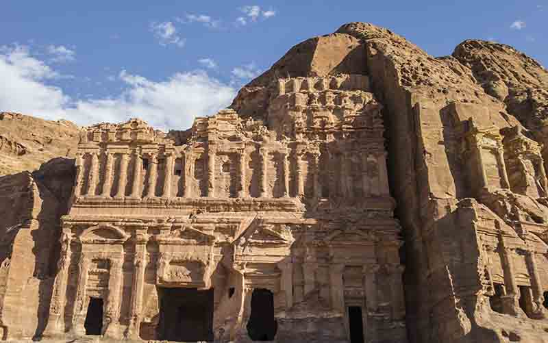 88 - Jordania - Petra - Tumbas Reales - tumba del Palacio